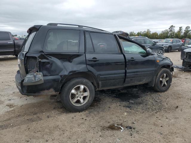 5FNYF28528B011060 - 2008 HONDA PILOT EXL BLACK photo 3