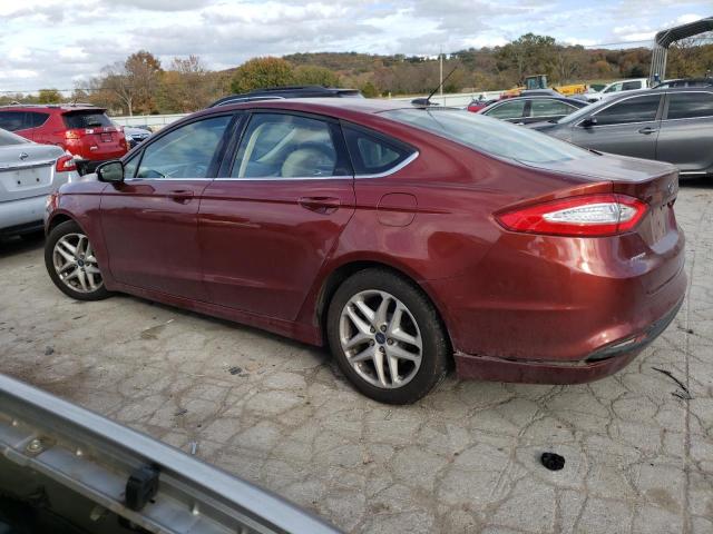 3FA6P0H73ER187691 - 2014 FORD FUSION SE MAROON photo 2