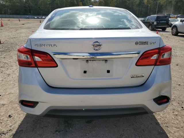 3N1AB7AP5KY299824 - 2019 NISSAN SENTRA S SILVER photo 6