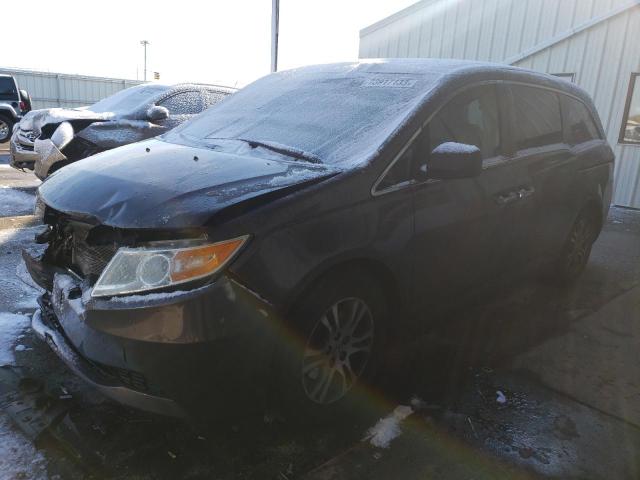 5FNRL5H6XDB086784 - 2013 HONDA ODYSSEY EXL Gris foto 1