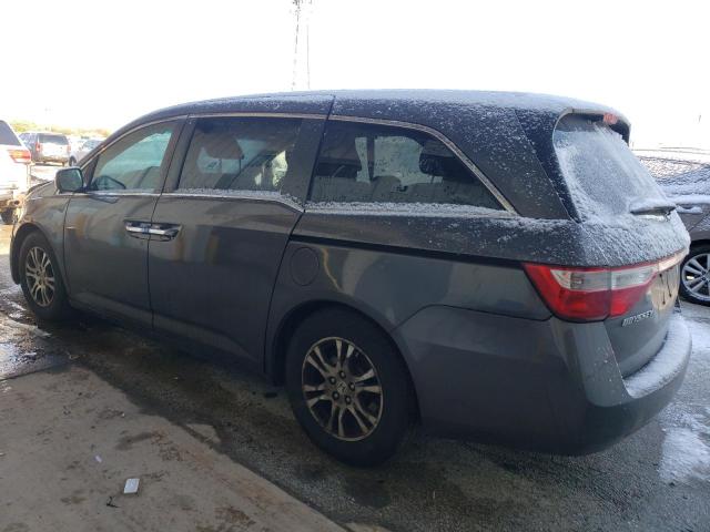 5FNRL5H6XDB086784 - 2013 HONDA ODYSSEY EXL Gris foto 2