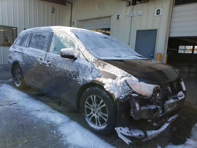 5FNRL5H6XDB086784 - 2013 HONDA ODYSSEY EXL Gris foto 4