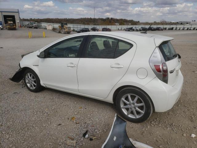 JTDKDTB30D1051441 - 2013 TOYOTA PRIUS C WHITE photo 2