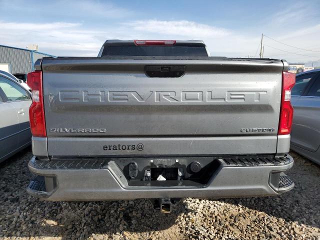 3GCPYBEKXNG146826 - 2022 CHEVROLET SILVERADO K1500 CUSTOM GRAY photo 6