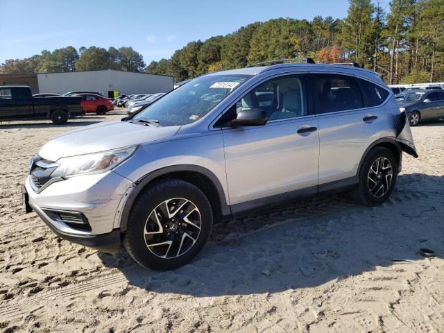 5J6RM3H47GL027252 - 2016 HONDA CR-V SE SILVER photo 1