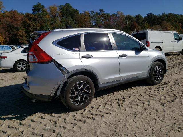 5J6RM3H47GL027252 - 2016 HONDA CR-V SE SILVER photo 3