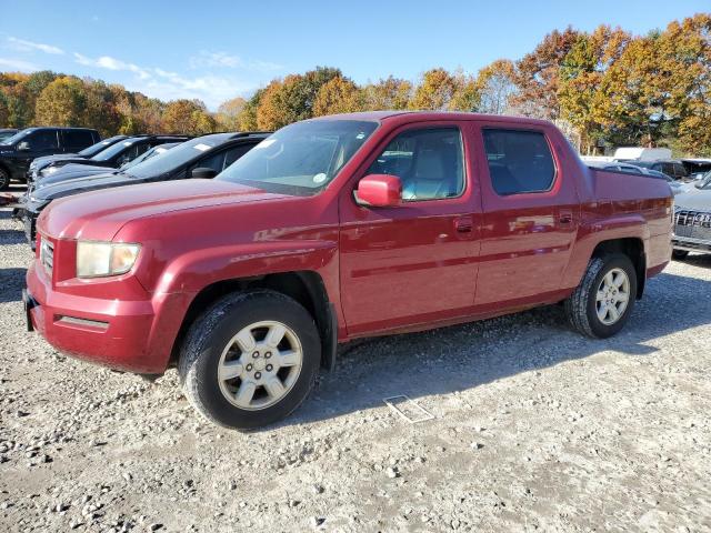 2HJYK16586H563853 - 2006 HONDA RIDGELINE RTL BURGUNDY photo 1