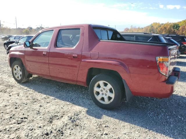 2HJYK16586H563853 - 2006 HONDA RIDGELINE RTL BURGUNDY photo 2