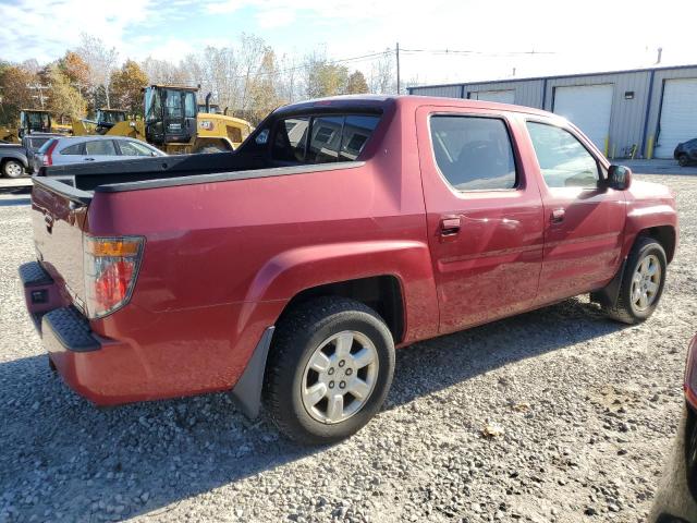 2HJYK16586H563853 - 2006 HONDA RIDGELINE RTL BURGUNDY photo 3