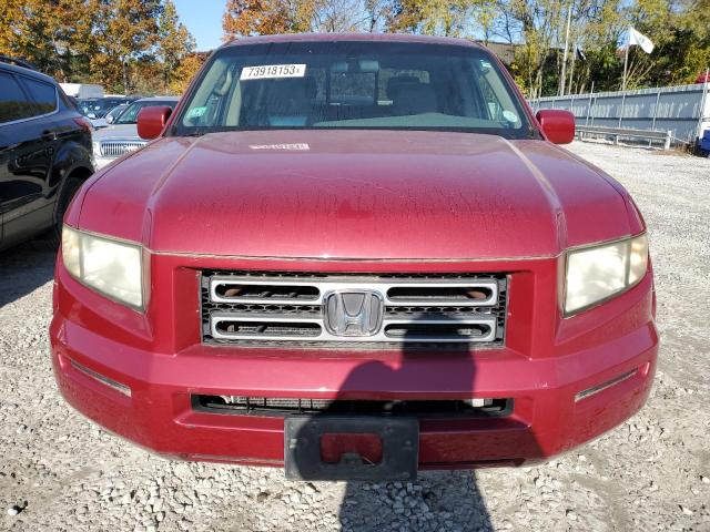 2HJYK16586H563853 - 2006 HONDA RIDGELINE RTL BURGUNDY photo 5