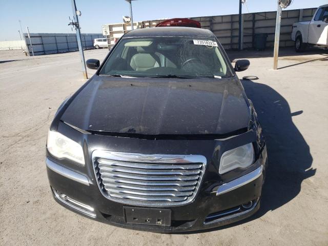 2C3CCAAG7DH600431 - 2013 CHRYSLER 300 BLACK photo 5