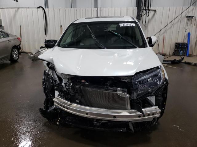 5FNYF6H50LB000929 - 2020 HONDA PILOT EXL WHITE photo 5