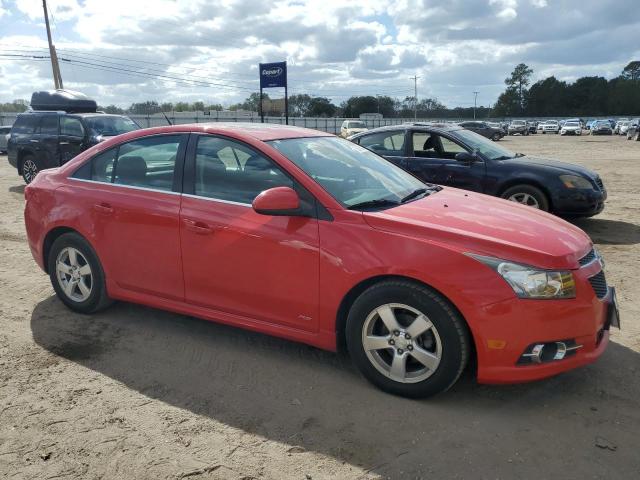 1G1PF5SC0C7367308 - 2012 CHEVROLET CRUZE LT RED photo 4