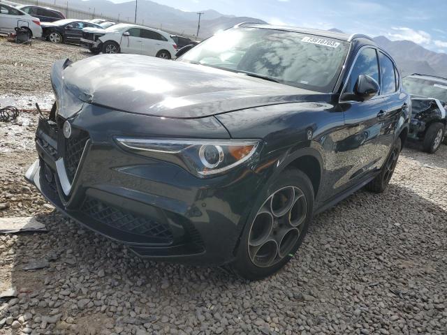 ZASFAKAN6J7B81831 - 2018 ALFA ROMEO STELVIO BLACK photo 1