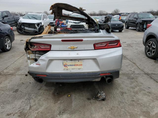 1G1FB1RS4J0130369 - 2018 CHEVROLET CAMARO LT SILVER photo 6