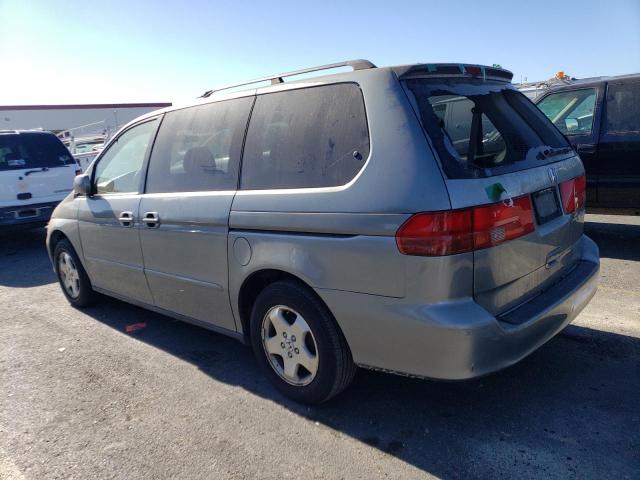 2HKRL18601H527036 - 2001 HONDA ODYSSEY EX GRAY photo 2