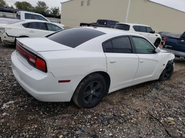 2C3CDXBG2EH187642 - 2014 DODGE CHARGER SE WHITE photo 3