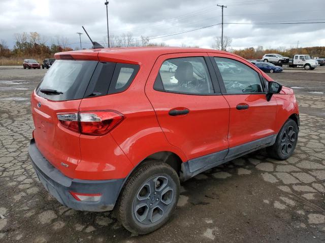 MAJ6S3FL6MC398963 - 2021 FORD ECOSPORT S RED photo 3