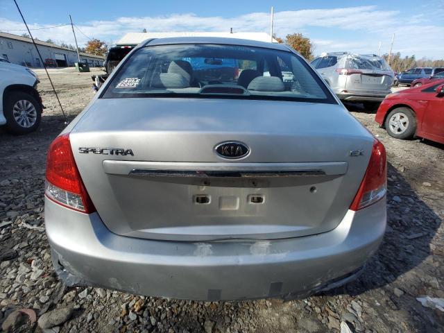 KNAFE121585561197 - 2008 KIA SPECTRA EX SILVER photo 6