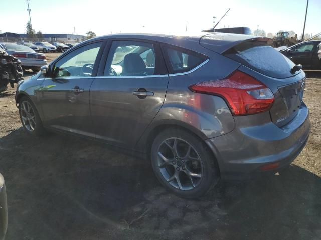 1FADP3N27DL380831 - 2013 FORD FOCUS TITANIUM GRAY photo 2