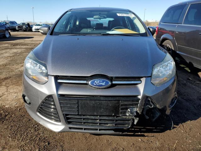 1FADP3N27DL380831 - 2013 FORD FOCUS TITANIUM GRAY photo 5