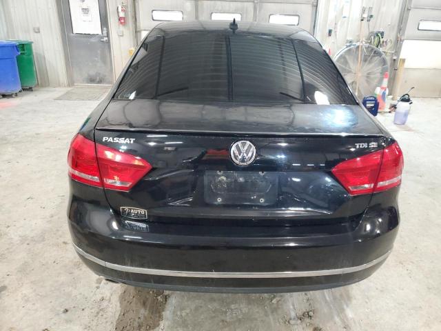 1VWBN7A33EC085477 - 2014 VOLKSWAGEN PASSAT SE BLACK photo 6