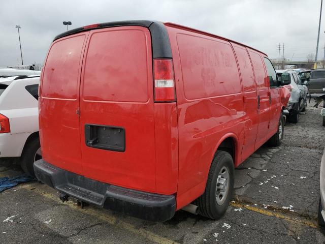 1GCWGAFP2J1239934 - 2018 CHEVROLET EXPRESS G2 RED photo 3