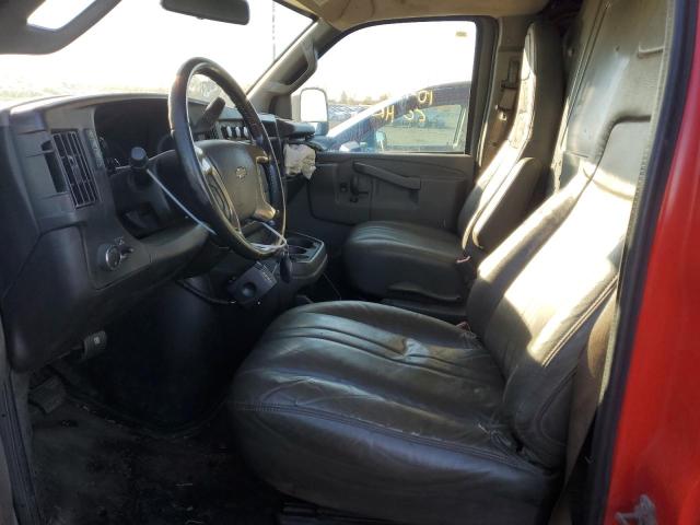 1GCWGAFP2J1239934 - 2018 CHEVROLET EXPRESS G2 RED photo 7