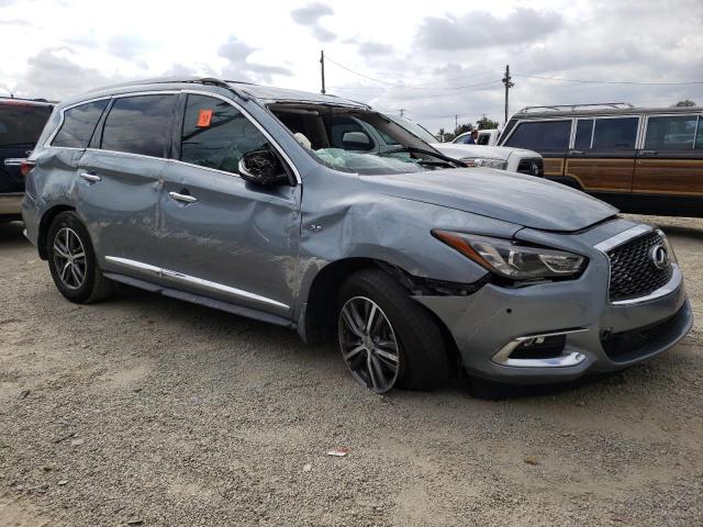 5N1DL0MM6HC541257 - 2017 INFINITI QX60 GRAY photo 4