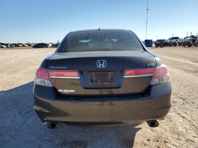 1HGCP3F8XBA009438 - 2011 HONDA ACCORD EXL BLACK photo 6