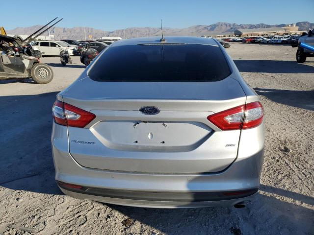 3FA6P0H77GR329155 - 2016 FORD FUSION SE SILVER photo 6