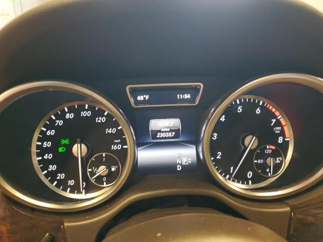 4JGDA5HB8EA329320 - 2014 MERCEDES-BENZ ML 350 4MATIC BURGUNDY photo 9