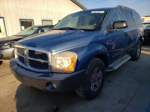 1D4HB48D85F584988 - 2005 DODGE DURANGO SLT BLUE photo 1