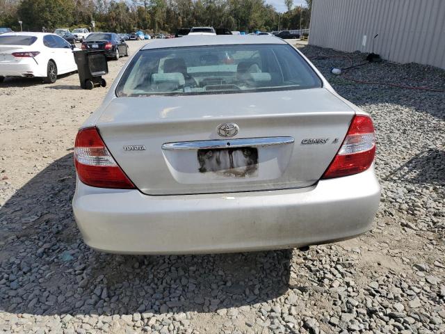 4T1BE32K32U567045 - 2002 TOYOTA CAMRY LE SILVER photo 6