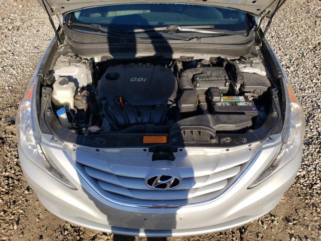 5NPEB4ACXCH440637 - 2012 HYUNDAI SONATA GLS SILVER photo 11