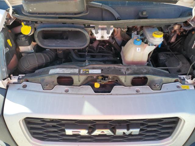 3C6TRVDG1LE143467 - 2020 RAM PROMASTER 2500 HIGH თეთრი ფოტო 12