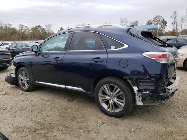 2T2ZK1BA1FC159908 - 2015 LEXUS RX 350 BLUE photo 2