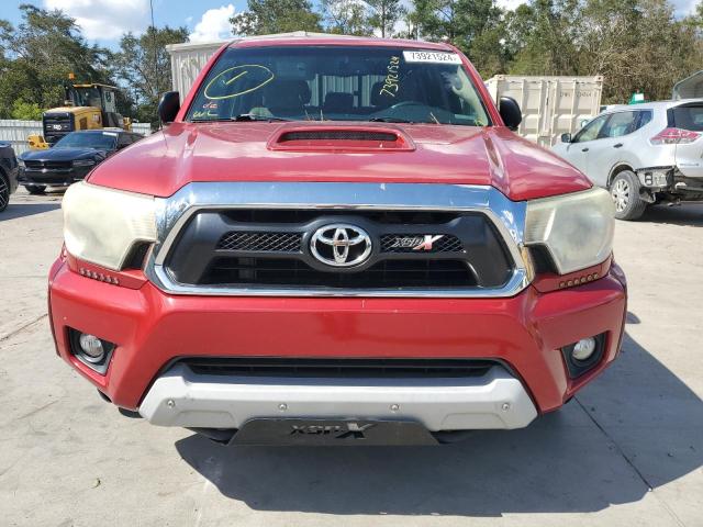 5TFJU4GN3DX035162 - 2013 TOYOTA TACOMA DOUBLE CAB PRERUNNER RED photo 5