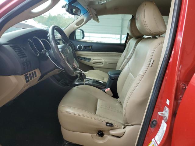 5TFJU4GN3DX035162 - 2013 TOYOTA TACOMA DOUBLE CAB PRERUNNER RED photo 7