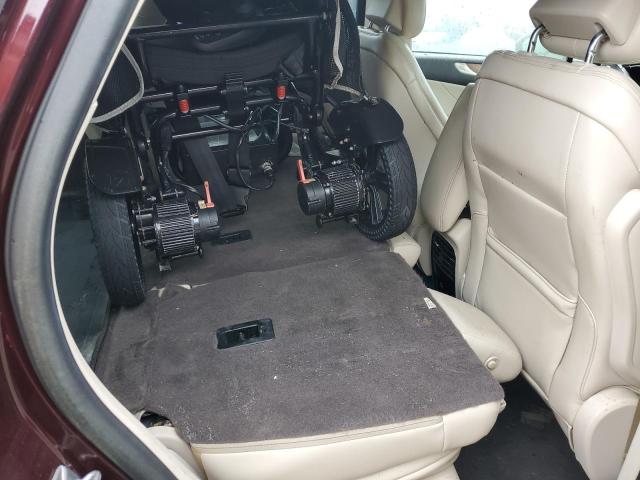 5LMCJ2C98KUL16704 - 2019 LINCOLN MKC SELECT Բորդո լուսանկար 11