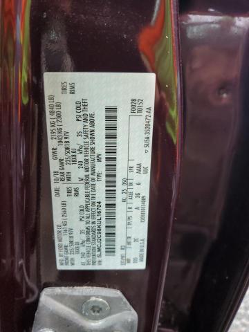 5LMCJ2C98KUL16704 - 2019 LINCOLN MKC SELECT Բորդո լուսանկար 14