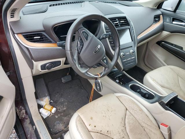 5LMCJ2C98KUL16704 - 2019 LINCOLN MKC SELECT Բորդո լուսանկար 8