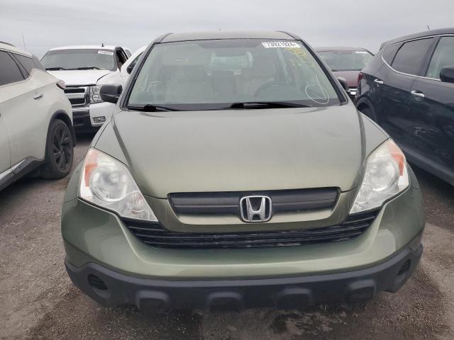 5J6RE38319L028646 - 2009 HONDA CR-V LX GREEN photo 5