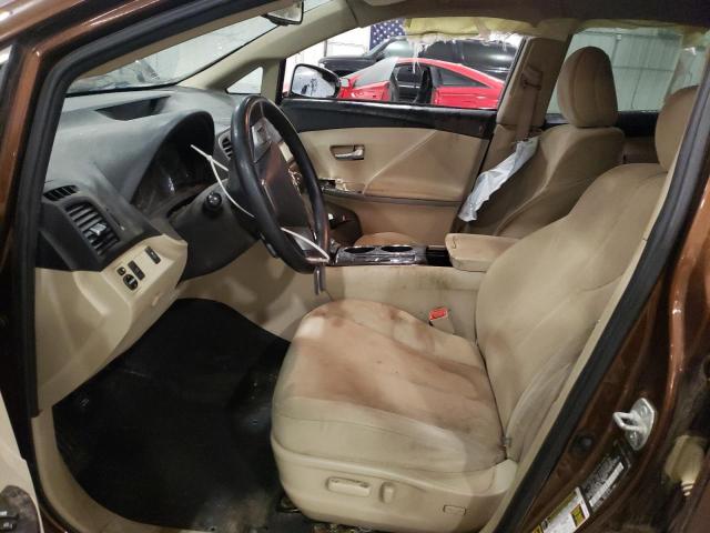 4T3ZE11A39U009306 - 2009 TOYOTA VENZA BROWN photo 7