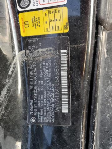 WBALM1C56BE633331 - 2011 BMW Z4 SDRIVE35IS 黑色 照片 12