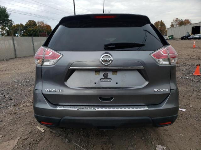 KNMAT2MV6GP599548 - 2016 NISSAN ROGUE S GRAY photo 6