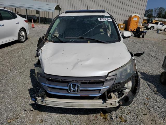 5J6RM3H59CL031435 - 2012 HONDA CR-V EX WHITE photo 5