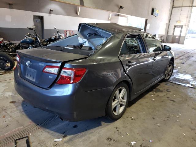 4T1BF1FK7CU026304 - 2012 TOYOTA CAMRY BASE GRAY photo 3