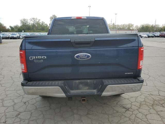 1FTEW1EF0FFA40463 - 2015 FORD F150 SUPERCREW BLUE photo 6