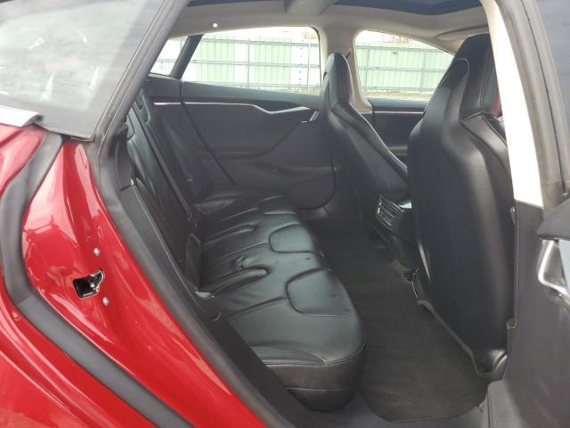 5YJSA1BC9DFP10363 - 2013 TESLA MODEL S Կարմիր լուսանկար 10